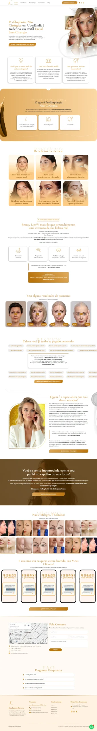 criamos sites para clinicas de estetica em campinas
