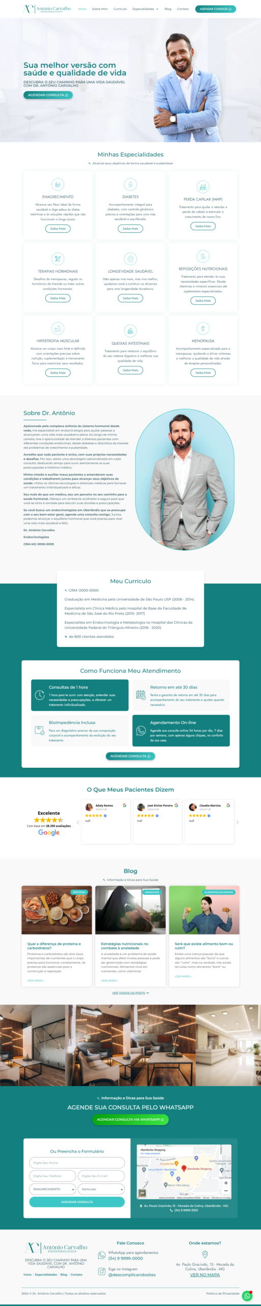 Criamos sites para dentistas em campinas